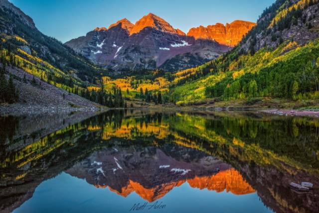 SR22 Insurance Colorado by Larose Insurance - Beautiful Colorado! Maroon Bells range reflected in a lake